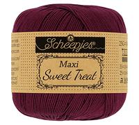 Scheepjes - Scheepjes 750 Burgund Maxi Sweet Treat Garn - 10x25g