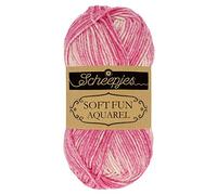 Scheepjes - Scheepjes 803 Blumenlandschaft Softfun Wasserfall Garn - 10x50g