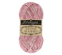 Scheepjes - Scheepjes 808 Korund Rubin Stone Washed Garn - 10x50g