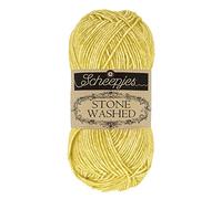 Scheepjes - Scheepjes 812 Zitrone Quarz Stone Washed Garn - 10x50g