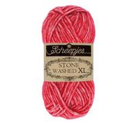 Scheepjes - Scheepjes 847 Rot Jaspis Stein Gewaschen (XL) Garn - 1x50g