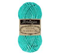 Scheepjes - Scheepjes 864 Türkis Stein Gewaschen (XL) Garn - 1x50g