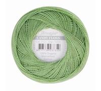 Scheepjes - Scheepjes Candy Floss 212 Sage Green (165m) Bio Mercerisiert Baumwolle Garn - 1x20g