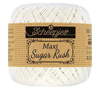 Scheepjes - Scheepjes Maxi Sugar Rush 105 Braut Weiss Garn - 1x50g