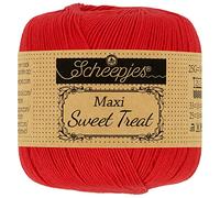 Scheepjes - Scheepjes Maxi Sweet Treat 115 Heiß Rot Garn - 1x25g
