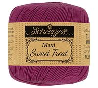 Scheepjes - Scheepjes Maxi Sweet Treat 128 Tyrian Lila Garn - 1x25g