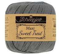 Scheepjes - Scheepjes Maxi Sweet Treat 242 Metall Grau Garn - 1x25g