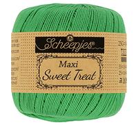 Scheepjes - Scheepjes Maxi Sweet Treat 389 Apfel Grün Garn - 1x25g