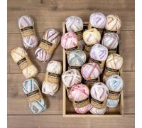 Scheepjes - Scheepjes Stone Washed Minerals (130m) 10 Farben Weich Garn - 5x50g