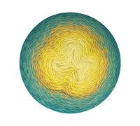 Scheepjes - Scheepjes Whirligig 203 Blaugrün Bis Gelb Wollknäuel - 1 Stück