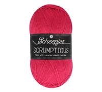 Scheepjes Scrumptious 1x100g - 387 Coral Candy Crush, weiches Garn für kreative Projekte