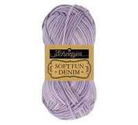 Scheepjes Softfun Denim 50g - 512 Lila Haak- en Breigarens