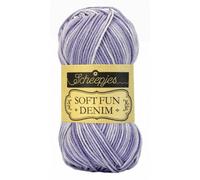 Scheepjes Softfun Denim 50g - 512 Lila Häkel- und Strickgarn