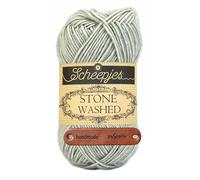 Scheepjes Stone Washed 814 Crystal Quartz Premium Wolle 50g für melierte Lieblingsstücke sanfte Farbnuancen und kreative Handarbeiten mit mySearose Label