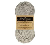 Scheepjes Sunkissed 1x50g - 017 Summer Rain, Grau Häkel- und Strickgarne