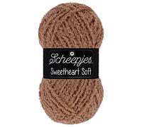 Scheepjes Sweetheart Soft Garn Unicolor 6 Braun