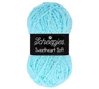 Scheepjes Sweetheart Soft Garn Unicolor 21 Helles Türkis