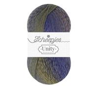 Scheepjes Unity 100g - 964 New Leaf, Lila und Gelbe Häkel- und Strickgarne