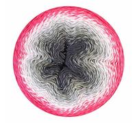 Scheepjes 1698-752 Whirl Wolle, Cotton, Raspberry Rocky Roads, 1000 m, Meter