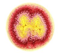 Scheepjes Whirl 1x1000m - 763 Fruity 'O' Tutty, Farbverlaufsgarn aus Baumwolle und Acryl