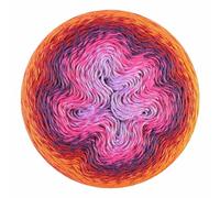Scheepjes 1698-764 Whirl Wolle, Cotton, Red Velvet Sunrise, 1000 m, Meter