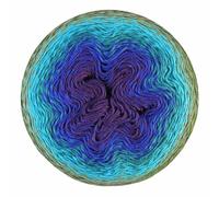Scheepjes 1698-769 Whirl Wolle, Cotton, Blackberry Mint Chip, 1000 m, Meter