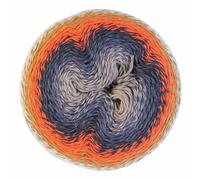 Scheepjes 1698-771 Whirl Wolle, Cotton, Jumpin' Jaffa Pop, meer dan 100 gr, 1000 Meter