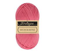 Scheepjes Woolwise 100g - 729 Orchid Pink, hochwertiges Merino Garn für Strick- und Häkelprojekte