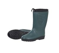 Scheibler Inuvik warm gefütterte Gummistiefel Herren Halbhoch - Arbeits-Stiefel Herren wasserdicht - Wintergummistiefel mit rutschfester Sohle - Regenstiefel aus PVC - Thermostiefel - oliv