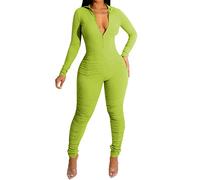 Schicke Hosenanzüge, Jumpsuit Damen Sommer Elegant Sportlich Anzug Hosenanzug Outfits Overall Hochzeit Jumpsuits Kleidung Einteiler Festlich Playsuit Party Romper Elegante Jumpsuits Für Damen