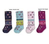 Schicke Sterntaler Mädchen Motiv Strumpfhose, Farbe 764 Iris, Gr. 92, 2-3 Jahre