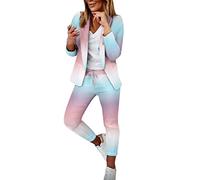 Schicke TrainingsanzüGe Damen Jogginganzug Damen 46 48 Jogginganzug Damen Einteiler Jumpsuit Mit Jacke Festliche Jumpsuits FüR Hochzeit SchlafanzüGe FüR Frauen Jumpsuits Gestreift Jogginganzug Damen