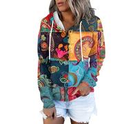 Schicker Hoodie Damen Kapuzenpullover Rot Sweatshirt Mit Reißverschluss Warme Pullover Winter Sweatjacke Hellblau Kapuzenpulli Petrol Pieces Trendy Queen Oversized Sommerpullover Leicht