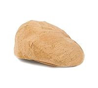 Schieber Mütze aus Kork | Schirm Mütze | Schirmmütze aus Naturkork | 100% Vegan | Natur Kork | beige (62)