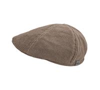 Schiebermütze CAPO, Herren, Gr. L/XL, beige, Cord, Baumwolle, unifarben, Mützen Schiebermütze, Gummizug hinten, Cord-Optik (18132426-L)
