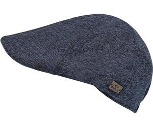 Schiebermütze CHILLOUTS "Elliot Hat", Herren, Gr. S/M (54/57), blau (navy), Materialmix, meliert, Mützen, mit zeitlosem Design (56469333-SM) navy