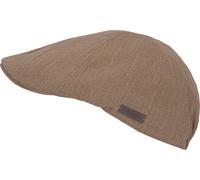 Schiebermütze CHILLOUTS "Jesolo Hat", Herren, Gr. S, braun (rust), Web, Baumwolle, meliert, Mützen, langlebig, temperatur- & feuchtigkeitsregulierend, dehnbarer Gummibund (98704535-S) rust