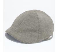 Schiebermütze CHILLOUTS "Kapolei Hat", Herren, Gr. L/XL, beige, Kunstfaser, meliert, unifarben, Mützen, klassische Schiebermütze mit bequemer Passform (99585658-L) beige