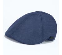 CHILLOUTS Kapolei Hat - Stilvolle Schiebermütze Herren Sommer, Leichte Flatcap, Hochwertige Schiebermütze Herren, Perfekte Passform, blau, S-M