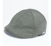 CHILLOUTS Kapolei Hat - Stilvolle Schiebermütze Herren Sommer, Leichte Flatcap, Hochwertige Schiebermütze Herren, Perfekte Passform, grau, S-M