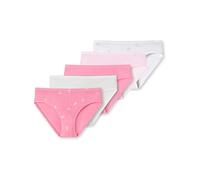 SCHIESSER 173271-912-116 Unterhose Klassischer Slip Pink, Weiß