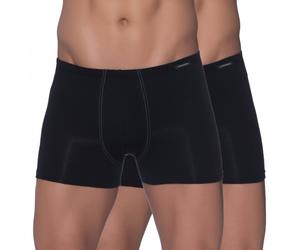 Schiesser 2-er Set Boxerbriefs Schwarz