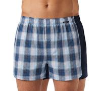 SCHIESSER Boxershorts 2er Pkg sortiert 3 blau | XL