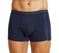 Schiesser 2-er Set Trunks Dunkelblau
