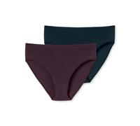 Schiesser 2 Pack Tai Slip Bio Baumwolle - 95/5 Organic