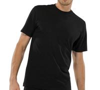 Schiesser 2 Stück American T-Shirt Rundhals Herren T-Shirt - Schwarz: Größe: M (Gr.5)