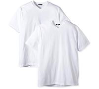 Schiesser Herren American T-Shirt 1/2 Arm 2er Pack (Farbe: weiß / Größe: 5 (M))