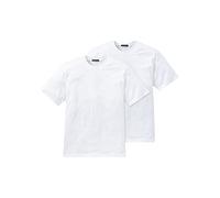 SCHIESSER American T-Shirt Rundhals Doppelpack Uni weiß 208150/100 L