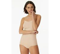 Schiesser Damen 2er Pack Spaghettitop sand 174388-410 - 44