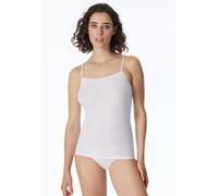 Schiesser Spaghetti-Top 95/5 (95% Baumwolle) Unterwäsche weiss Damen - 2er Pack, Größe 42